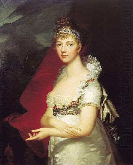 German born Princess Louise of Baden, Jean-Laurent Mosnier